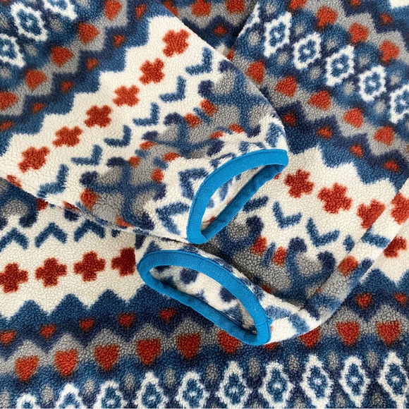 PATAGONIA Men’s Synchilla Snap-T Fleece Pullover Cliff Underwater Blue Size Med - Picture 7 of 13